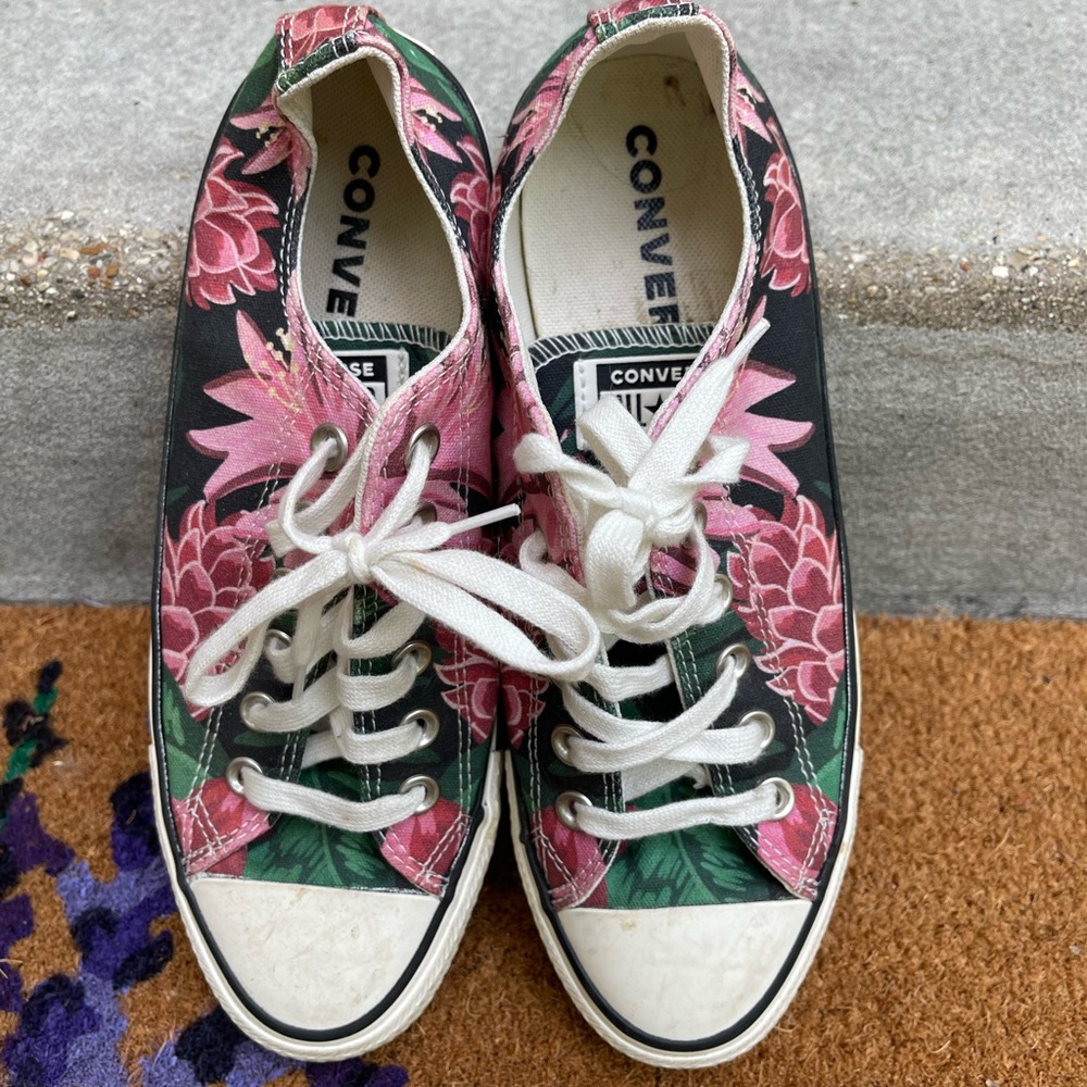 Tropical Fun Converse Sneakers